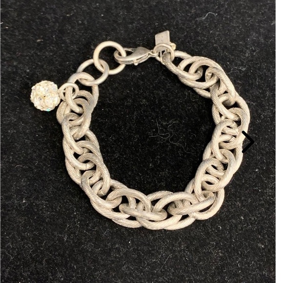 New Arrival 💜Collector John Wind chain bracelet with CZ charm - Picture 2 of 6